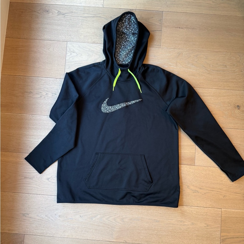 Nike Black Sweater with Neon Accents